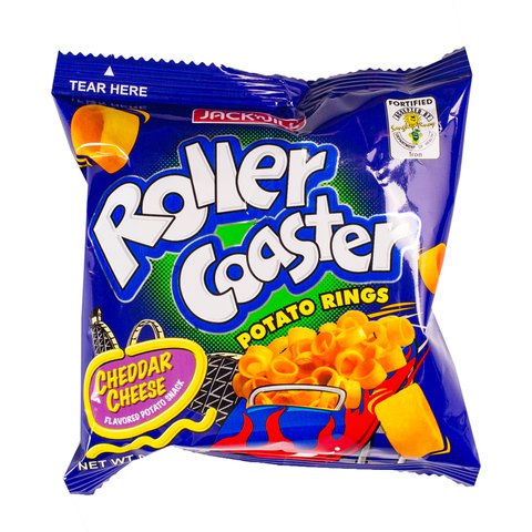 Roller Coaster Cheddar Potato Rings 24 g