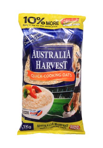 Australian Harvest Quick-Cooking Oats 1 kg