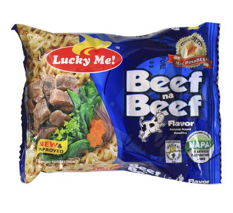 Lucky Me Noodles Beef na Beef 55 g