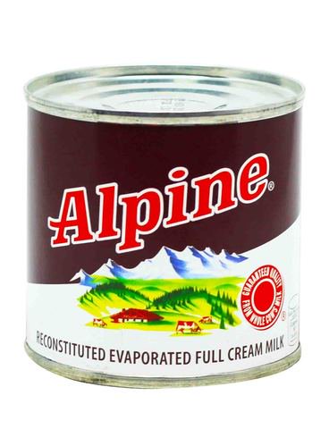 Alpine Evaporated Full Cream Milk 154 ml