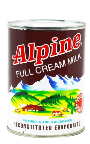 Alpine Evaporated Full Cream Milk 370 ml