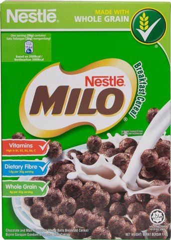 Milo Breakfast Cereal Balls 170 g