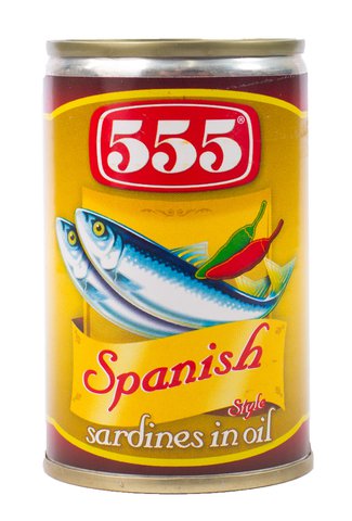 555 Spanish Style Sardines (Can) 155 g