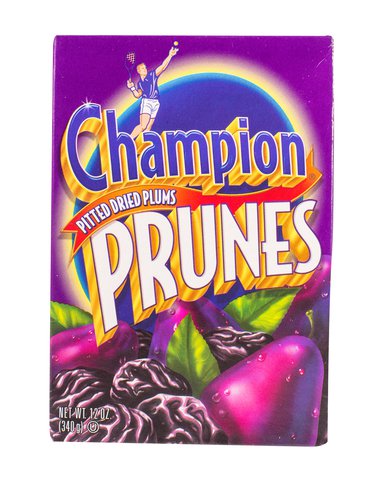 Champion Pitted Dry Prune Box 340 g