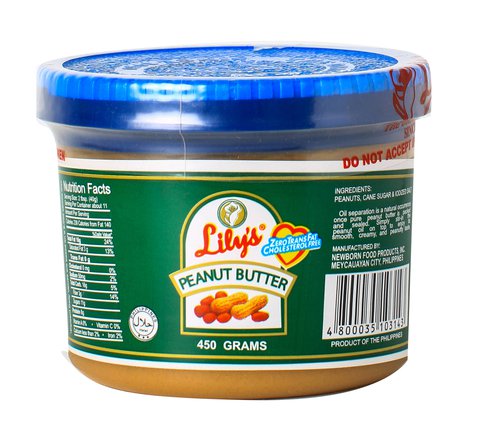 Lily's Peanut Butter Plastic 450 g