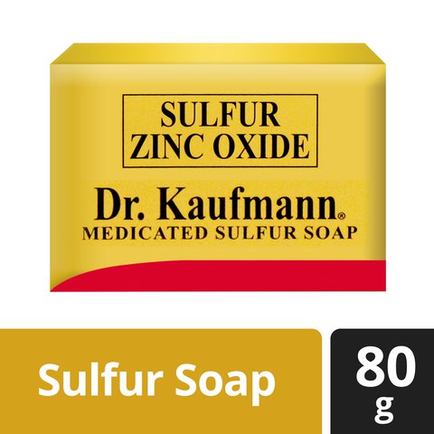 Dr. Kaufmann Soap Bar Sulfur 80 g