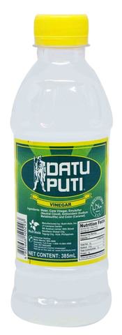 Datu Puti White Vinegar PET Bottle 385 ml
