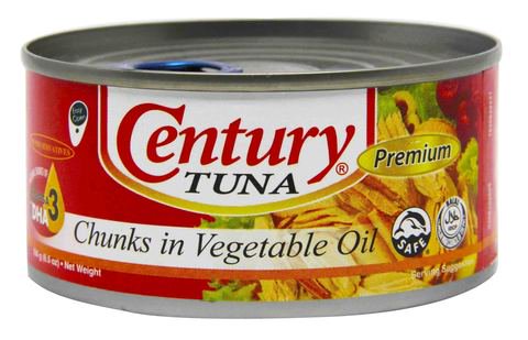 Century Tuna Chunks In Vegetable Oil 184 g