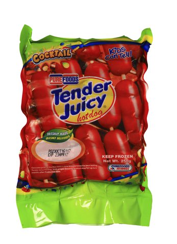 Purefoods Tender Juicy Cocktail Hotdog 250 g