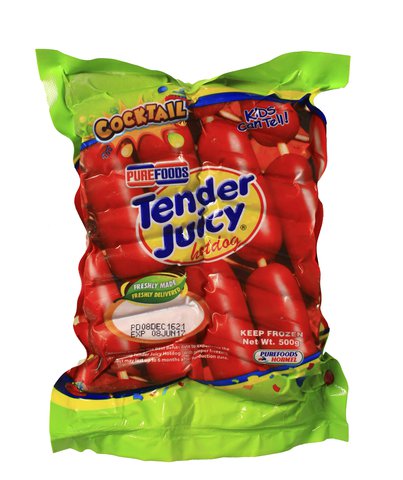 Purefoods Tender Juicy Cocktail Hotdog 500 g