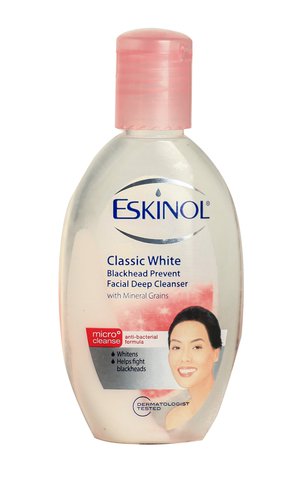 Eskinol Classic White Blackhead Prevent Facial Deep Cleanser 75 ml