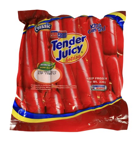 Purefoods Tender Juicy Classic Hotdog 230 g