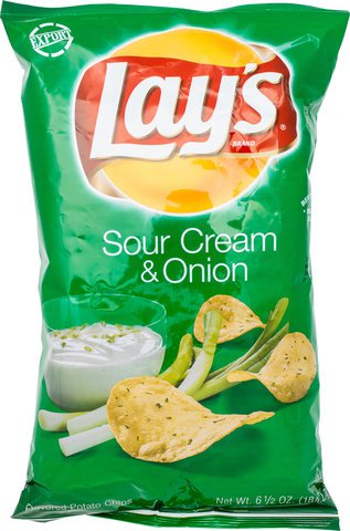 Lay's Chip Sour Cream and Onion 6.5 oz