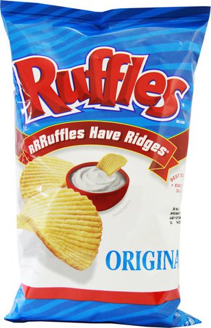 Ruffles Potato Chips Regular 6.5 oz