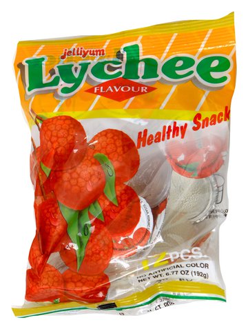 Knottsberry Farm Jelliyum Lychee Gelatin (12 pcs) 192 g