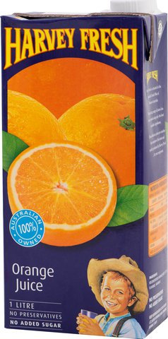 Harvey Fresh 100% Orange Juice 1 l