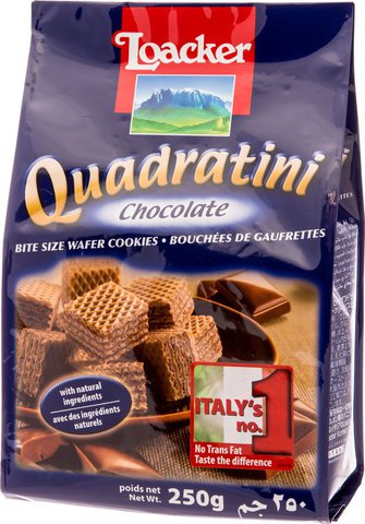 Loacker Quadratini Kakao 250 g