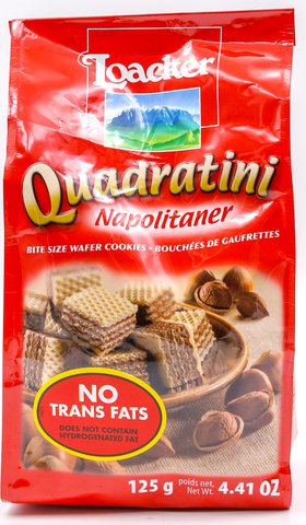 Loacker Quadratini Napolitaner 125 g