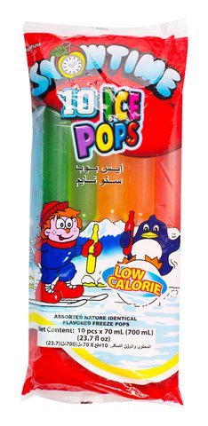 Snowtime Ice Pops 700 ml (10 pcs)