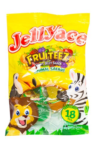 Jellyace Assorted Fruit Jelly Snack 18 pcs /pack