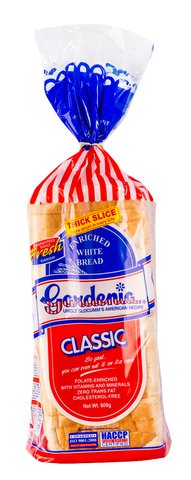 Gardenia Thick Slice White Bread 600 g