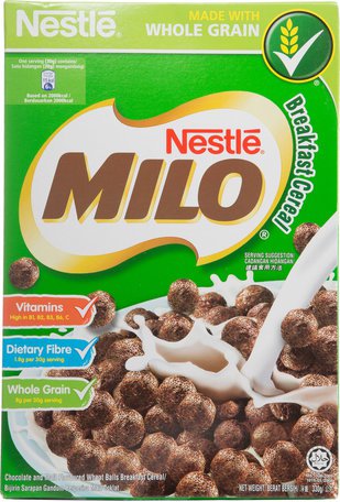 Milo Breakfast Cereal Balls 330 g