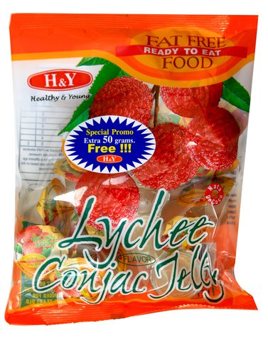 H&amp;Y (Healthy &amp; Young) Lychee Conjac Jelly 300 g