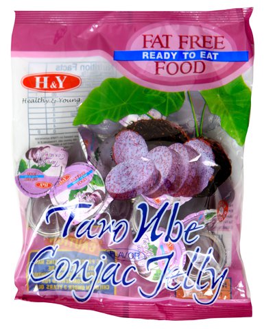 H&amp;Y (Healthy &amp; Young) Taro Ube Conjac Jelly 300 g