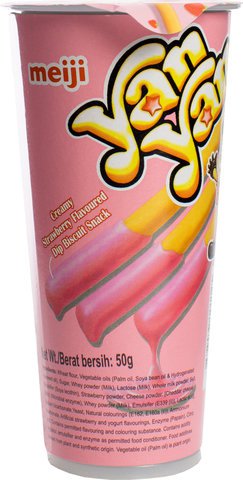 Yan Yan Strawberry Dip Biscuit Snack 50 g