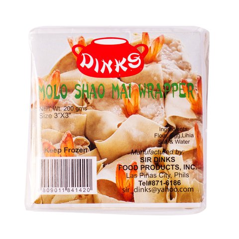 Dinks Molo Siomai Wrapper 200 g