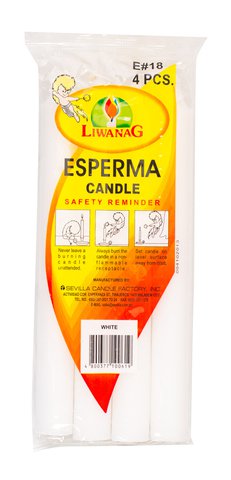 Liwanag Candle Fillr 3D Yellow 1 pc