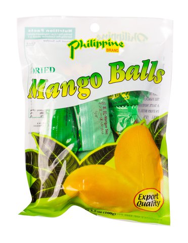 Philippine Brand Dried Mango Balls 100 g