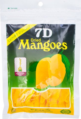 7D Dried Mangoes 100 g
