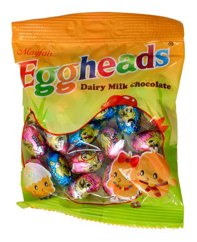 Mayfair Eggheads Dairy Milk Chocolates 25 pcs /pack