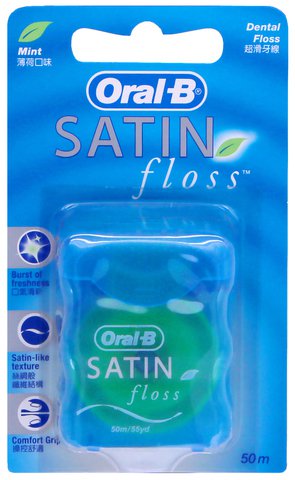 Oral-B Dental Floss Mint Satin 50m 1 pc