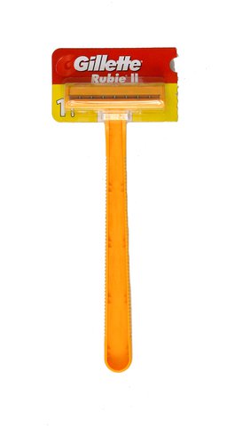 Gillette Rubie 2 Razor Yellow 1 pc