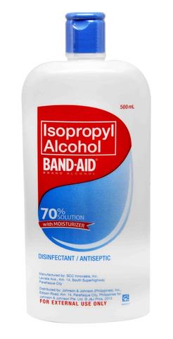 BAND-AID Alcohol Isopropyl With Moisturizer 70% Solution 500 ml