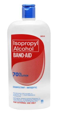 BAND-AID Alcohol Isopropyl 70% Solution 500 ml