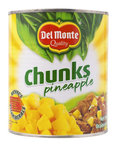 Del Monte Pineapple Chunks (Can) 822 g