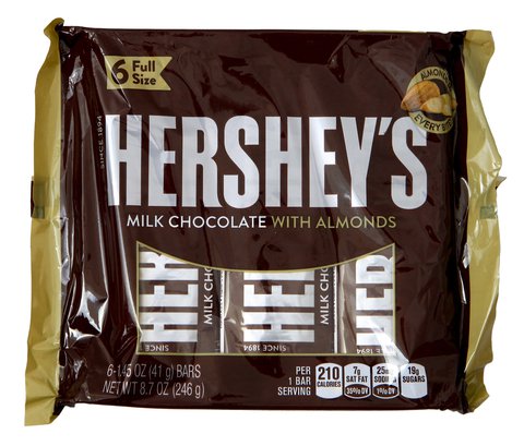 Hershey's Almond Bar 6Packx24 246 g