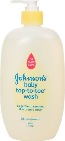 Johnson’s Baby Body Wash Bath Top-Toe-Toe With Pump 500 ml