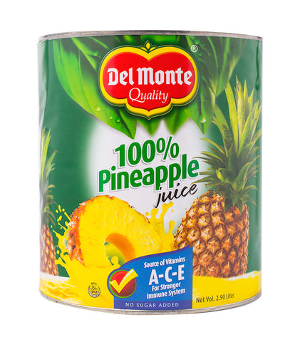 Del Monte 100% Pineapple Juice A-C-E 2.9 l