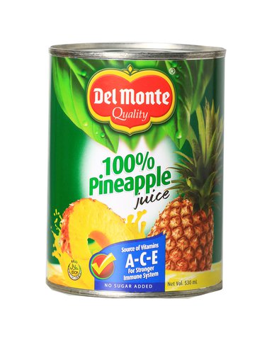 Del Monte 100% Pineapple Juice with A-C-E 530 ml