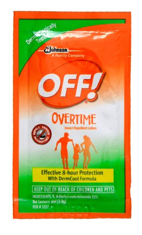OFF! Insect Repellant Lotion Overtime 6 ml