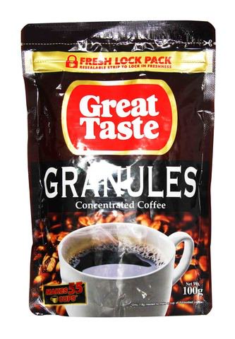 Great Taste Granules Concentrated Coffee 100 g