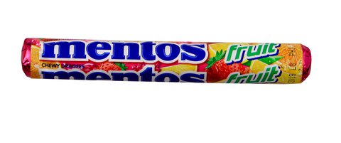 Mentos Rolls Fruit Chewies 37.5 g