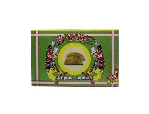 Bambi Taco Shell Taquitos 24 pcs /pack