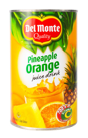 Del Monte Pineapple Orange Juice Drink 1.36 l