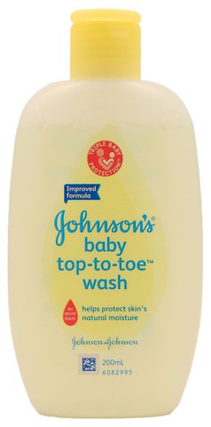 Johnson’s Baby Bath Top-To-Toe Body Wash 200 ml