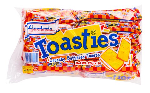 Gardenia Toasties 1 pack (25 g x 10 pcs)